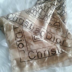 Dior Silk Scarf